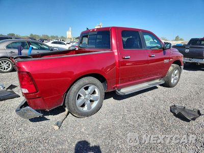 Trzecie zdjęcie samochodu z tyłu: 2014 RAM 1500 SLT VIN:1C6RR7LTXES431833 - miniatura