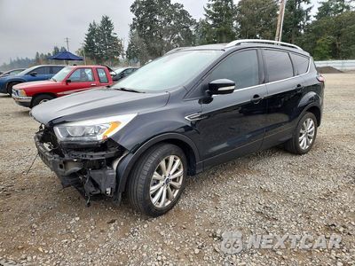 2017 FORD ESCAPE TITANIUM 1FMCU0J9XHUD95786 - główne zdjęcie licytacji z USA - miniatura