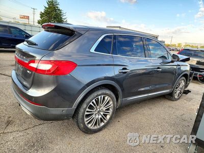 Trzecie zdjęcie samochodu z tyłu: 2018 LINCOLN MKX RESERVE VIN:2LMPJ8LRXJBL31270 - miniatura