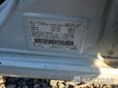 Zdjęcie 12 z 12 samochodu: 2011 MITSUBISHI GALANT FE VIN:4A32B2FF2BE022790 - miniatura