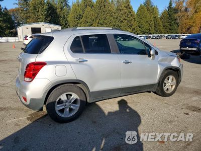 Trzecie zdjęcie samochodu z tyłu: 2018 CHEVROLET TRAX 1LT VIN:3GNCJLSBXJL263702 - miniatura