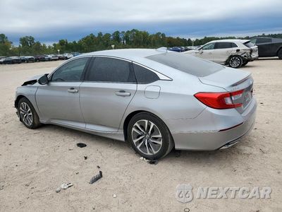 Drugie zdjęcie samochodu z przodu: 2019 HONDA ACCORD HYBRID EXL VIN:1HGCV3F51KA011686 - miniatura