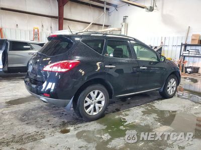 Trzecie zdjęcie samochodu z tyłu: 2013 NISSAN MURANO S VIN:JN8AZ1MU4DW206006 - miniatura