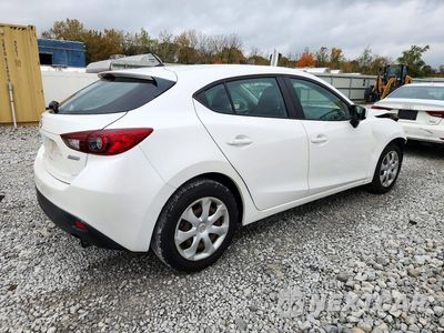 Trzecie zdjęcie samochodu z tyłu: 2016 MAZDA 3 SPORT VIN:3MZBM1J77GM326459 - miniatura