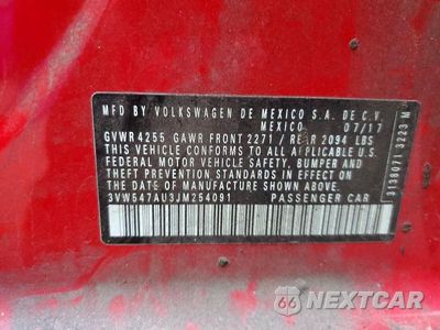 Zdjęcie 12 z 12 samochodu: 2018 VOLKSWAGEN GTI S VIN:3VW547AU3JM254091 - miniatura