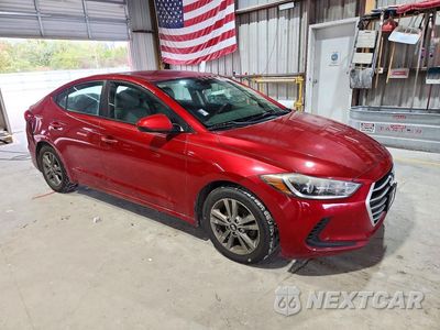 Czwarte zdjęcie samochodu z boku: 2018 HYUNDAI ELANTRA SEL VIN:5NPD84LF0JH230773 - miniatura