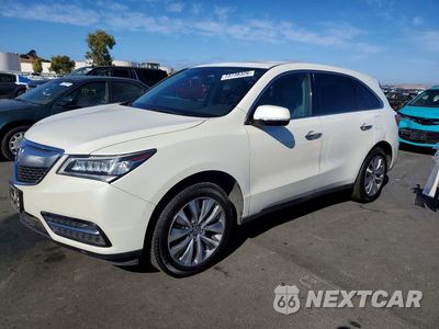 2014 ACURA MDX TECHNOLOGY 5FRYD4H45EB023853 - główne zdjęcie licytacji z USA - miniatura