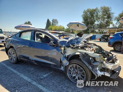 Czwarte zdjęcie samochodu z boku: 2025 TESLA MODEL 3 VIN:5YJ3E1EA0SF983756 - miniatura