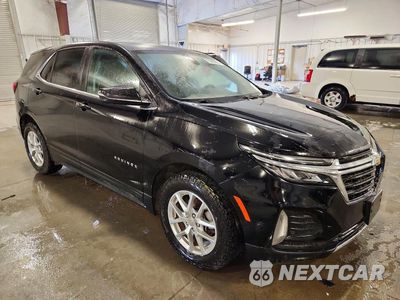 Czwarte zdjęcie samochodu z boku: 2022 CHEVROLET EQUINOX LT VIN:3GNAXUEV4NL307944 - miniatura