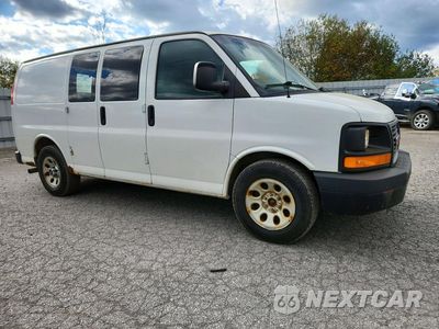 Czwarte zdjęcie samochodu z boku: 2012 GMC SAVANA G1500 DELIVERY VAN VIN:1GTS8AF42C1108491 - miniatura