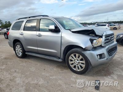 Czwarte zdjęcie samochodu z boku: 2011 TOYOTA SEQUOIA PLATINUM VIN:5TDYY5G14BS035244 - miniatura