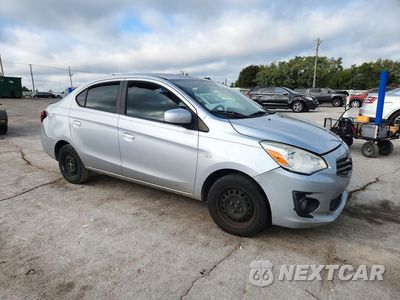 Czwarte zdjęcie samochodu z boku: 2017 MITSUBISHI MIRAGE G4 ES VIN:ML32F3FJXHHF15325 - miniatura