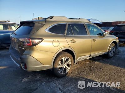 Trzecie zdjęcie samochodu z tyłu: 2020 SUBARU OUTBACK LIMITED VIN:4S4BTANC8L3189214 - miniatura