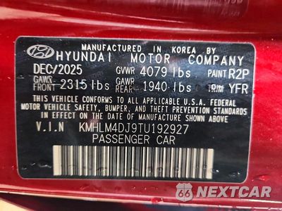 Zdjęcie 13 z 13 samochodu: 2026 HYUNDAI ELANTRA HYBRID BLUE VIN:KMHLM4DJ9TU192927 - miniatura