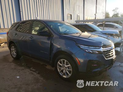 Czwarte zdjęcie samochodu z boku: 2024 CHEVROLET EQUINOX LS VIN:3GNAXHEG1RL140442 - miniatura