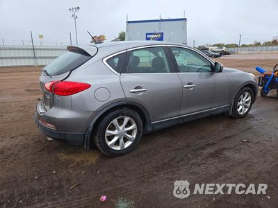 Trzecie zdjęcie samochodu z tyłu: 2010 INFINITI EX35 BASE VIN:JN1AJ0HR6AM754361 - miniatura