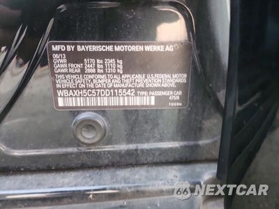Zdjęcie 12 z 12 samochodu: 2013 BMW 528 XI VIN:WBAXH5C57DD115542 - miniatura