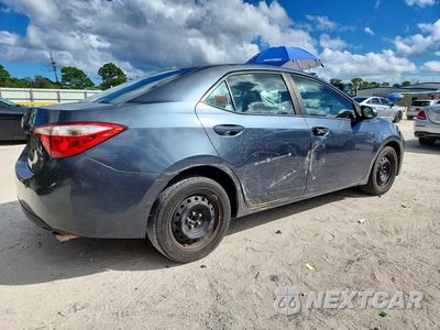 Trzecie zdjęcie samochodu z tyłu: 2016 TOYOTA COROLLA LE VIN:2T1BURHE9GC534146 - miniatura