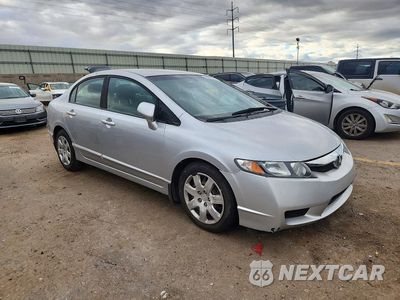 Czwarte zdjęcie samochodu z boku: 2009 HONDA CIVIC LX VIN:19XFA16579E029872 - miniatura