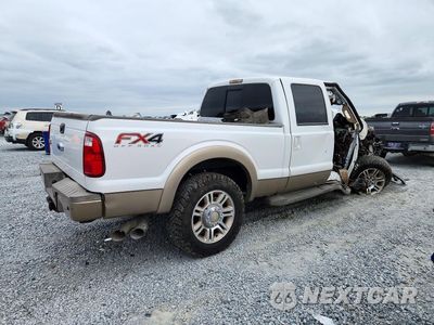Trzecie zdjęcie samochodu z tyłu: 2014 FORD F250 SUPER DUTY VIN:1FT7W2BT4EEA40897 - miniatura