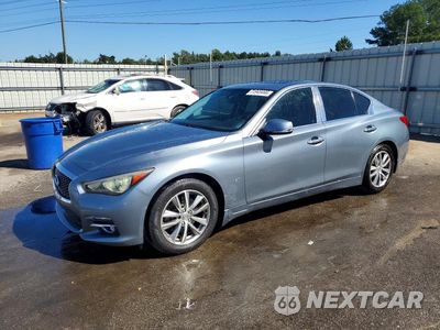 2014 INFINITI Q50 PREMIUM JN1BV7AR2EM696296 - główne zdjęcie licytacji z USA - miniatura