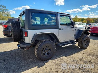 Trzecie zdjęcie samochodu z tyłu: 2013 JEEP WRANGLER VIN:1C4AJWAG2DL554788 - miniatura