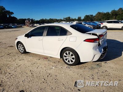Drugie zdjęcie samochodu z przodu: 2021 TOYOTA COROLLA LE VIN:5YFEPMAE9MP172610 - miniatura