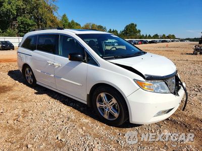 Czwarte zdjęcie samochodu z boku: 2011 HONDA ODYSSEY TOURING VIN:5FNRL5H99BB072981 - miniatura