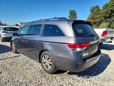 Drugie zdjęcie samochodu z przodu: 2017 HONDA ODYSSEY SE VIN:5FNRL5H31HB016604 - miniatura