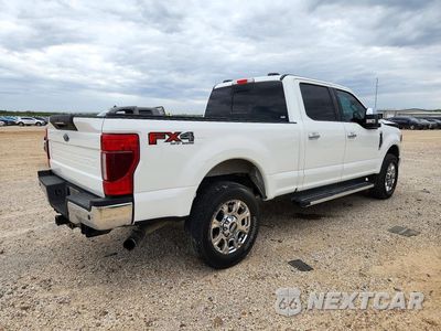 Trzecie zdjęcie samochodu z tyłu: 2022 FORD F250 SUPER DUTY VIN:1FT7W2B63NEE81432 - miniatura