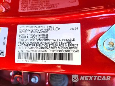 Zdjęcie 12 z 12 samochodu: 2024 HONDA ACCORD EX VIN:1HGCY1F33RA034617 - miniatura