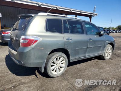Trzecie zdjęcie samochodu z tyłu: 2009 TOYOTA HIGHLANDER HYBRID LIMITED VIN:JTEEW44A792034514 - miniatura