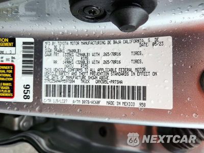 Zdjęcie 13 z 13 samochodu: 2023 TOYOTA TACOMA TRD OFF-ROAD VIN:3TMCZ5AN4PM597204 - miniatura