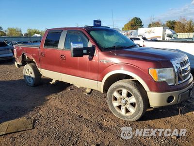 Czwarte zdjęcie samochodu z boku: 2009 FORD F150 SUPERCREW VIN:1FTPW14V49FB27479 - miniatura