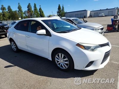 Czwarte zdjęcie samochodu z boku: 2015 TOYOTA COROLLA LE VIN:5YFBURHE2FP362685 - miniatura