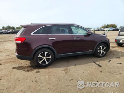 Trzecie zdjęcie samochodu z tyłu: 2017 KIA SORENTO EX VIN:5XYPHDA58HG200316 - miniatura