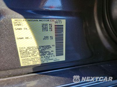 Zdjęcie 12 z 12 samochodu: 2014 NISSAN ALTIMA 2.5 S VIN:1N4AL3AP6EC134225 - miniatura