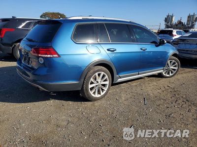 Trzecie zdjęcie samochodu z tyłu: 2019 VOLKSWAGEN GOLF ALLTRACK S VIN:3VWH17AU8KM524522 - miniatura