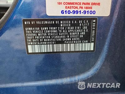 Zdjęcie 13 z 13 samochodu: 2017 VOLKSWAGEN JETTA S VIN:3VW2B7AJ4HM308281 - miniatura