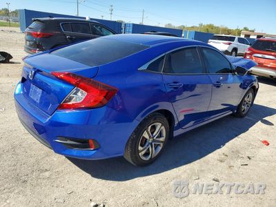 Trzecie zdjęcie samochodu z tyłu: 2018 HONDA CIVIC LX VIN:2HGFC2F54JH506235 - miniatura