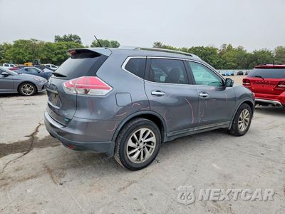Trzecie zdjęcie samochodu z tyłu: 2014 NISSAN ROGUE SL VIN:5N1AT2MT2EC867896 - miniatura