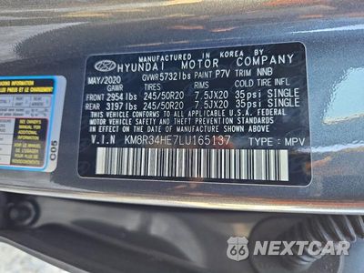 Zdjęcie 14 z 14 samochodu: 2020 HYUNDAI PALISADE SEL VIN:KM8R34HE7LU165137 - miniatura