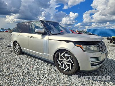 Czwarte zdjęcie samochodu z boku: 2016 LAND ROVER RANGE ROVER HSE VIN:SALGS2PF0GA319720 - miniatura