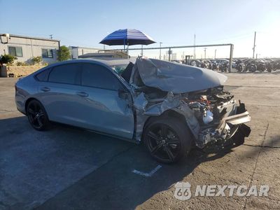 Czwarte zdjęcie samochodu z boku: 2025 HONDA ACCORD HYBRID SPORT-L VIN:1HGCY2F7XSA077642 - miniatura
