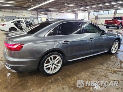 Trzecie zdjęcie samochodu z tyłu: 2021 AUDI A4 PREMIUM 45 VIN:WAUDAAF47MA028812 - miniatura