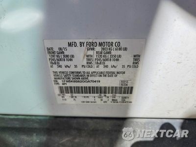 Zdjęcie 13 z 13 samochodu: 2016 FORD EXPLORER VIN:1FM5K8B82GGA70419 - miniatura