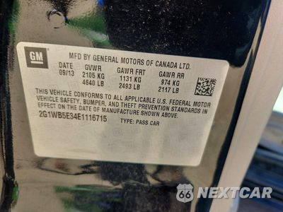 Zdjęcie 12 z 12 samochodu: 2014 CHEVROLET IMPALA LIMITED LT VIN:2G1WB5E34E1116715 - miniatura