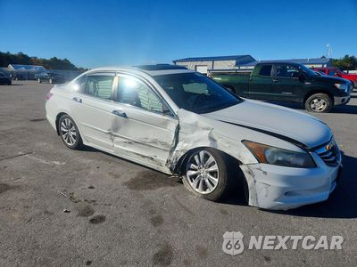 Czwarte zdjęcie samochodu z boku: 2011 HONDA ACCORD EXL VIN:1HGCP3F86BA024499 - miniatura