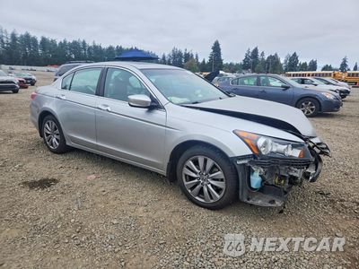 Czwarte zdjęcie samochodu z boku: 2012 HONDA ACCORD EXL VIN:1HGCP3F87CA016736 - miniatura