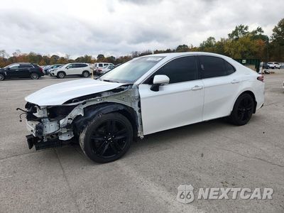 2019 TOYOTA CAMRY HYBRID SE 4T1B21HK3KU518156 - główne zdjęcie licytacji z USA - miniatura